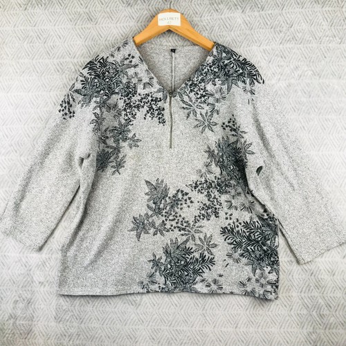 Pull femme gris noir - gris,
