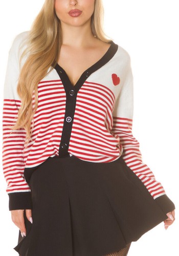 Cardigan femme pull rayé - pull,