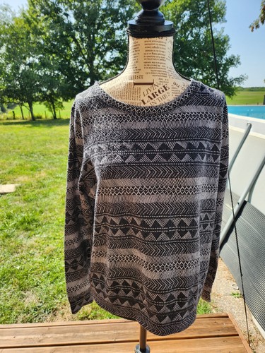 Pull noir gris 36 - et,